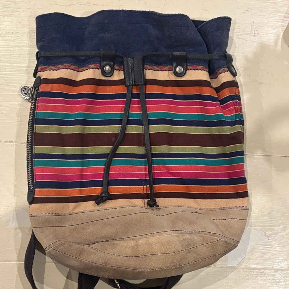 Lucky Brand Cinched multicolor Backpack